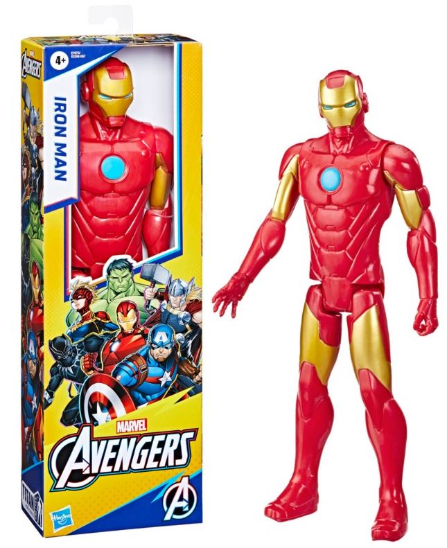 Hasbro Marvel Avengers: Titan Hero Series - Iron Man Action Figure (30cm) (E7873)