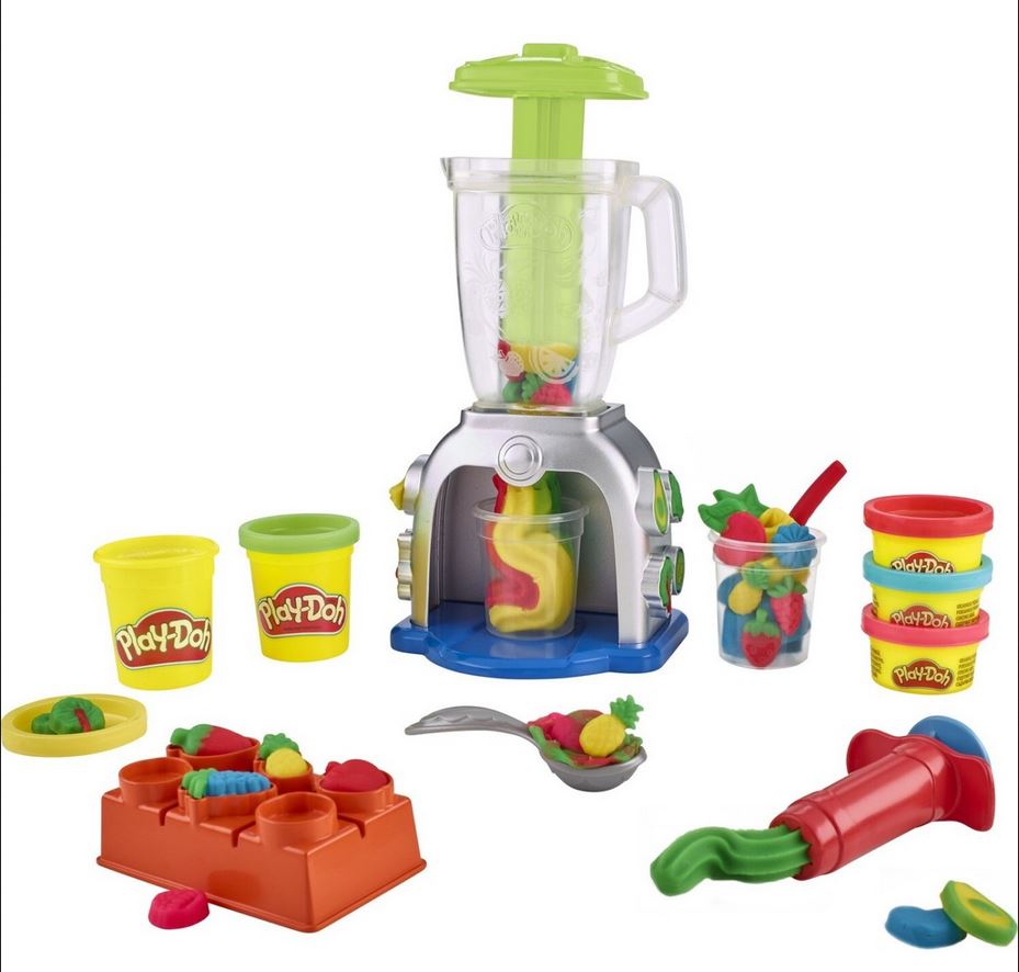 Hasbro Play-Doh: Kitchen Creations -  Swirlin Smoothies Blender Playset (F9142)