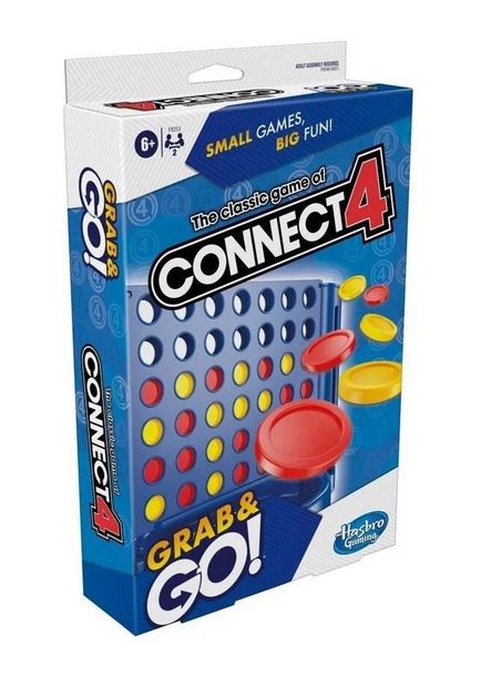 Hasbro Connect 4: Grab And Go Board Game (F8253)