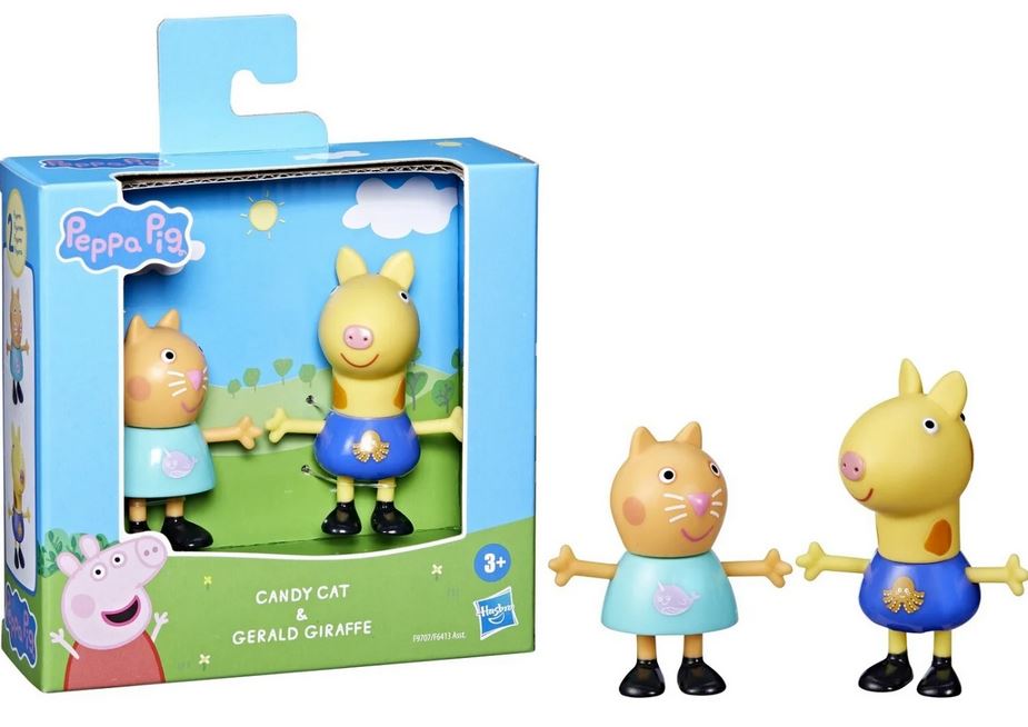 Hasbro Peppa Pig: Best Friends - Candy Cat  Gerald Giraffe (F9707)
