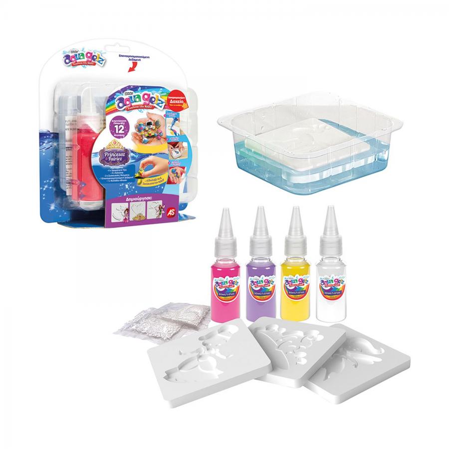 AS Εργαστήριο Ζουληχτές Φιγούρες - Aqua Gel STARTER PACK (1080-88997)