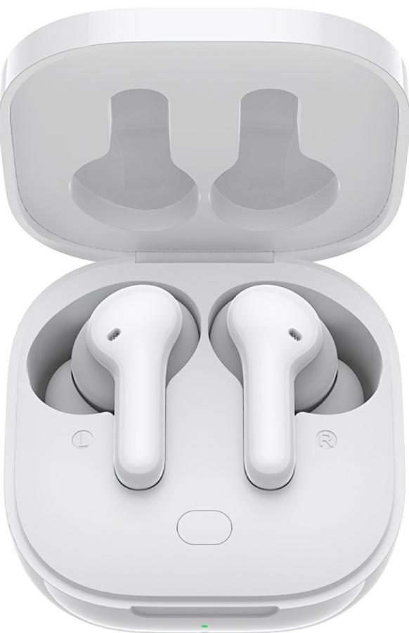 QCY T13 TWS WHITE Dual Driver 4-mic noise cancel. True Wireless Earbuds - Quick Charge 380mAh