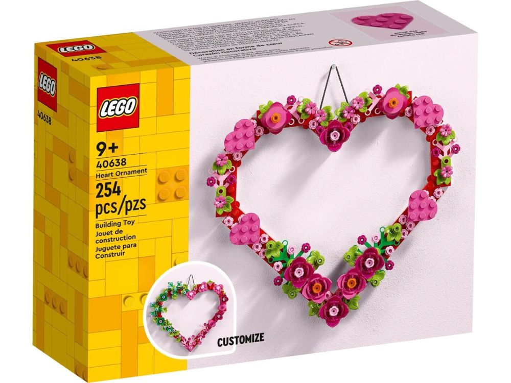 LEGO® Heart Ornament (40638)