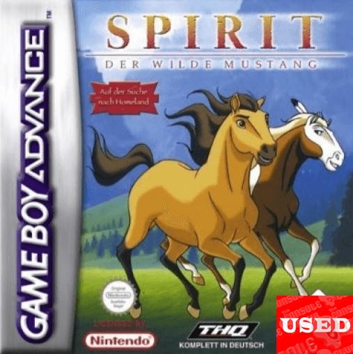 Spirit Der Wilde Mustang GameBoy Advance USED (Damaged Box) (GERMAN)