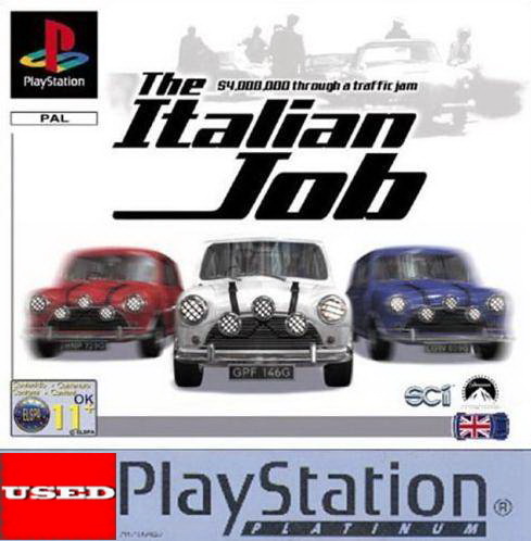The Italian Job (Platinum) PSX USED