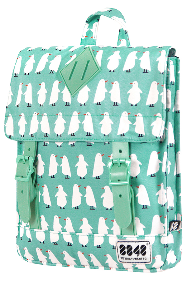 8848 BACKPACK FOR CHILDREN WITH PENGUINS PRINT