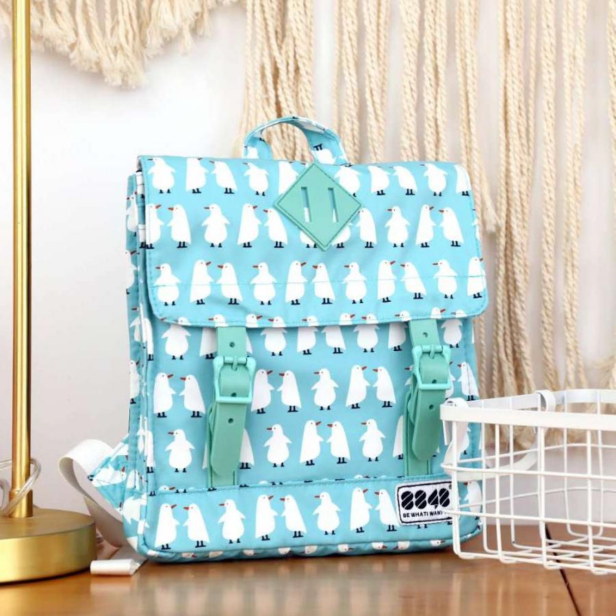8848 BACKPACK FOR CHILDREN WITH PENGUINS PRINT
