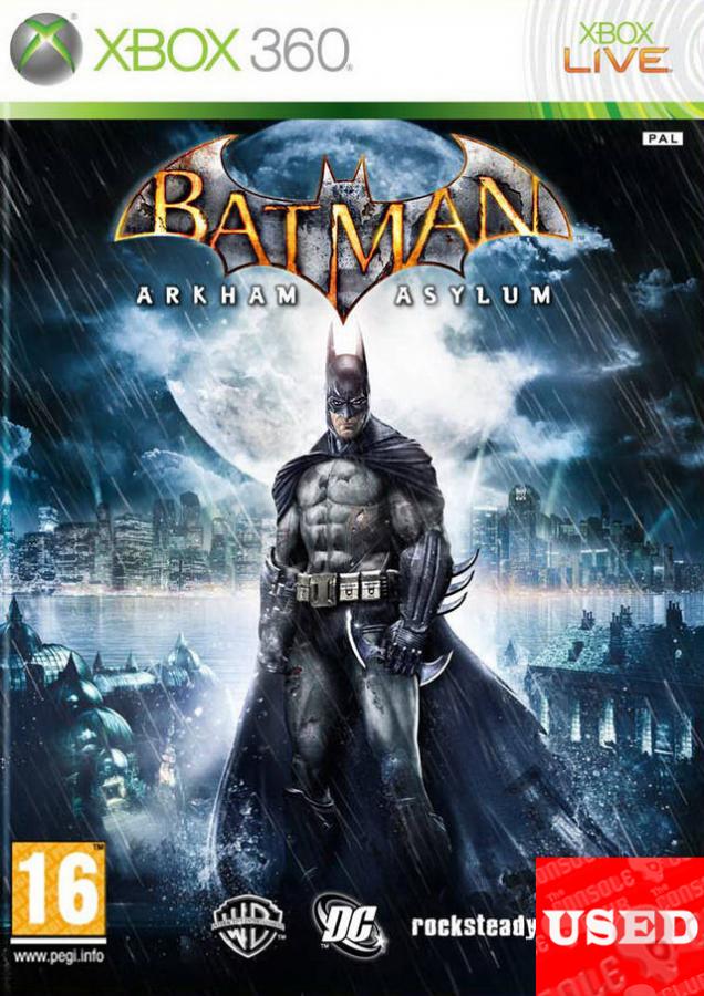 Batman: Arkham Asylum (Only Game) X360 USED (Paper Case)