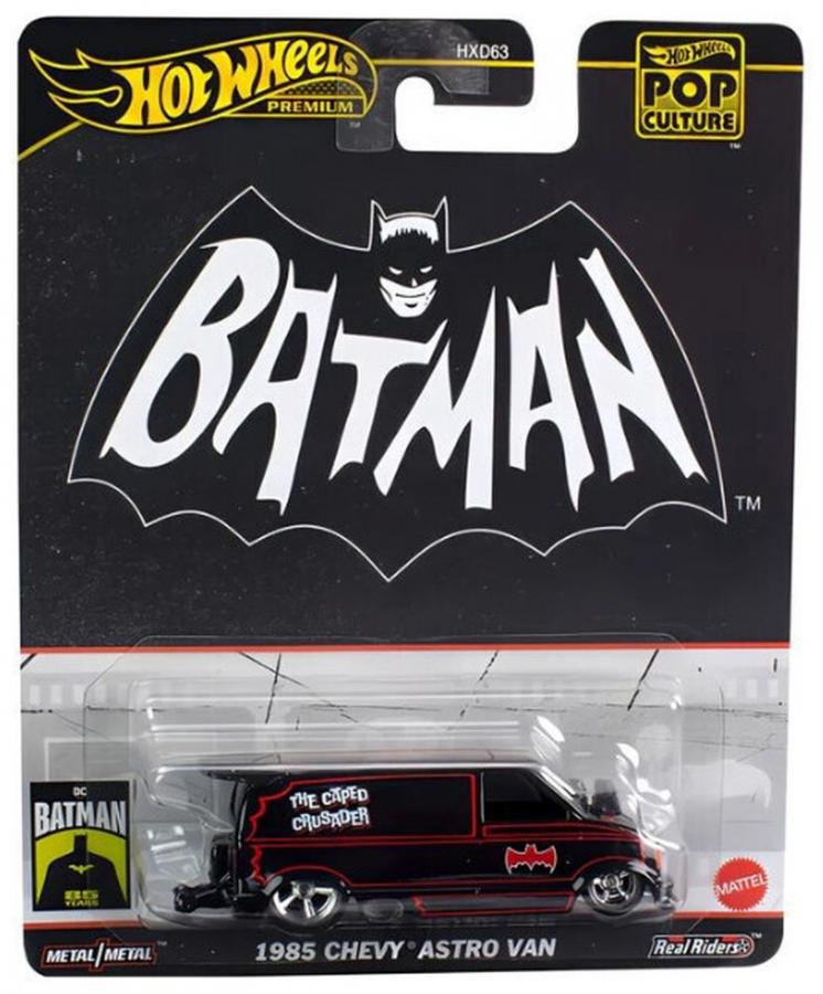 Mattel Hot Wheels Premium® Pop Culture: Batman - 1985 Chevy Astro Van (HVJ48)