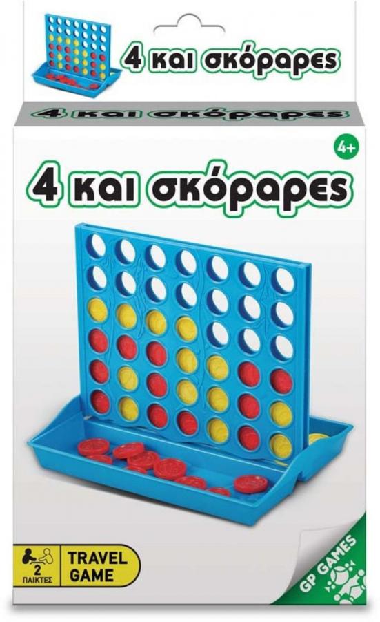 Giochi Preziosi Travel Game: 4 Και Σκόραρες (TAV00000)