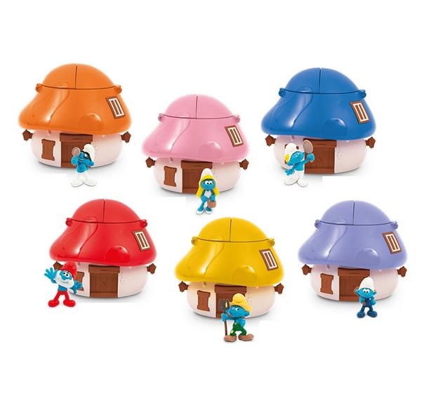Giochi Preziosi The Smurfs - Smurfs House with Surprise Figure (Random) (PUF13000)
