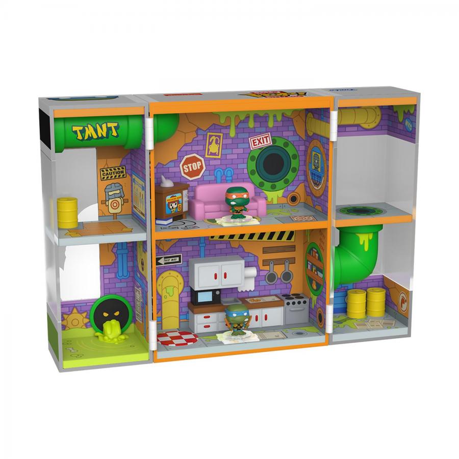 Funko Bitty Pop! Box: Teenage Mutant Ninja Turtles - Sewer Lair Vinyl Figures