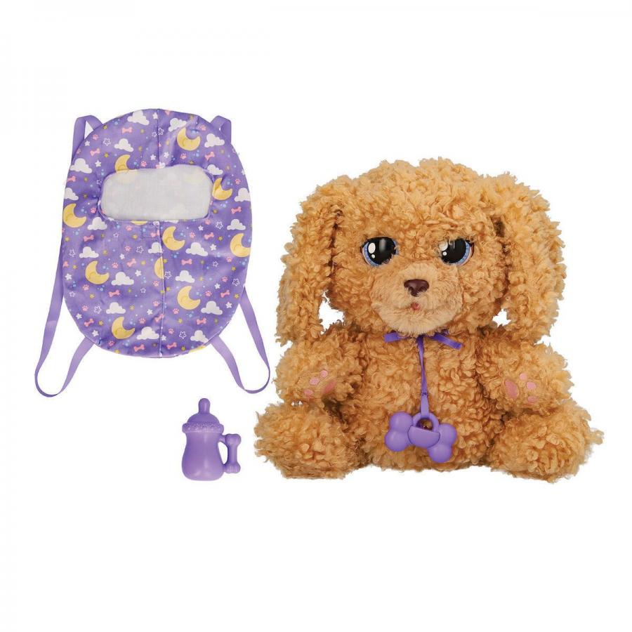 AS Baby Paws: Αγάπη  Φροντίδα - Labradoodle Λούτρινο Διαδραστικό Σκυλάκι (1607-92115)