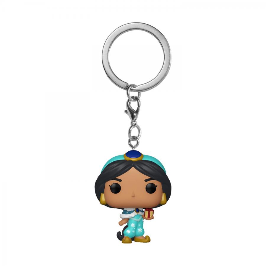 Funko Pocket Pop!: Princess Holiday - Jasmine Vinyl Figure Keychain