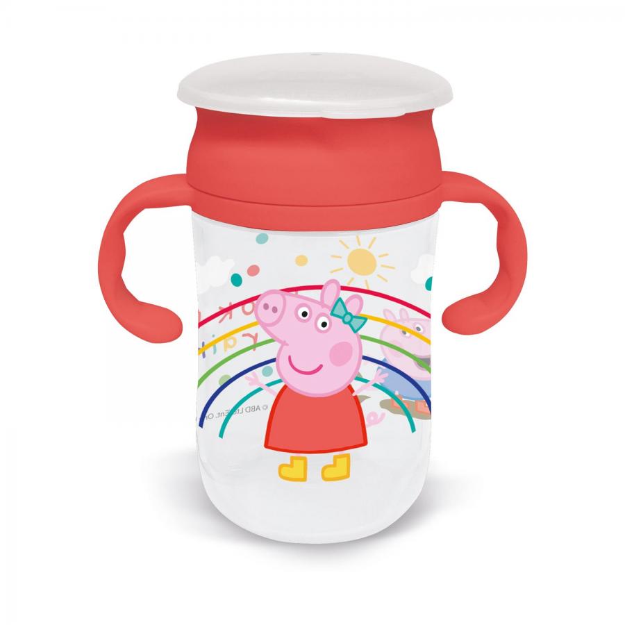 Stor: Peppa Pig Little One - Toddler 360 Training Tumbler (395ml) (13424)