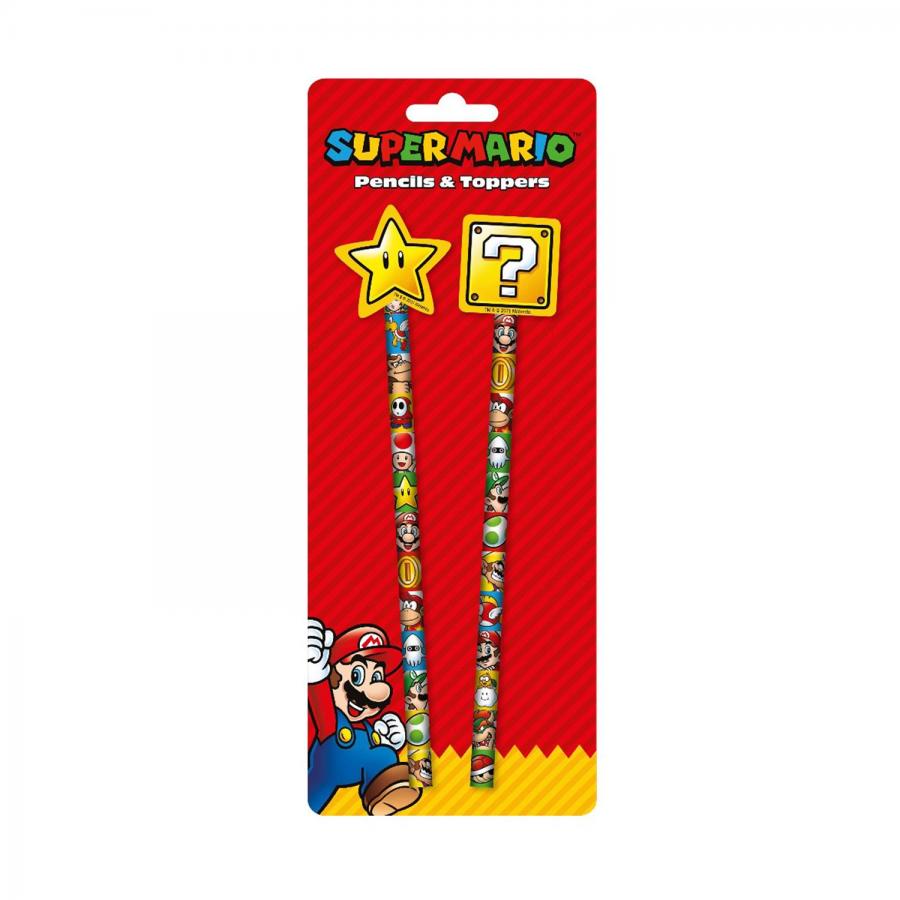 Pyramid Nintendo: Super Mario - Core Pencil Topper 2Pk (SR73432)
