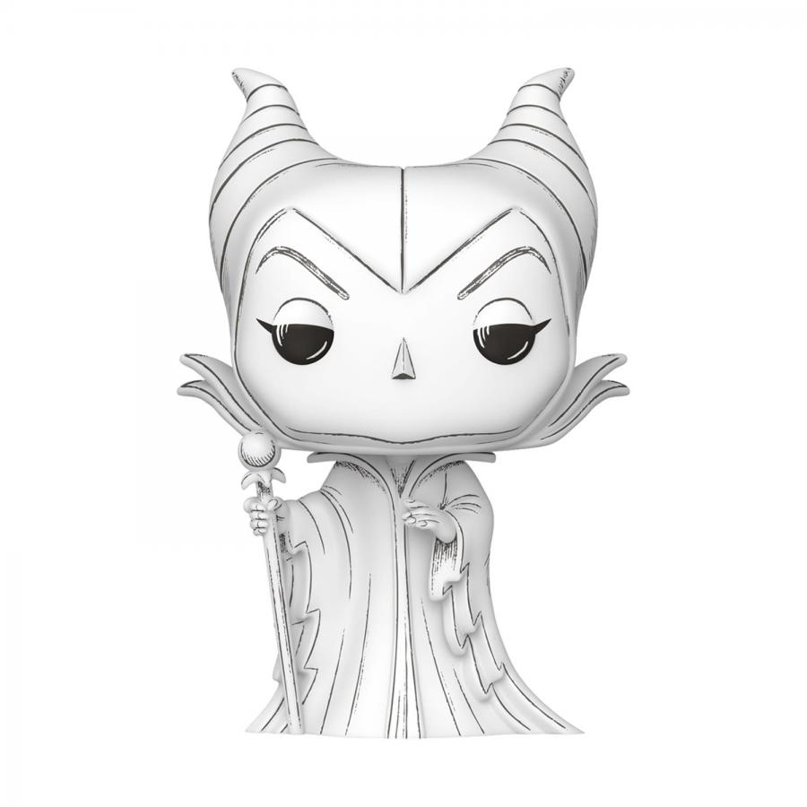 Funko Pop! Disney: Sleeping Beauty (Sketched) - Maleficent #1648 Vinyl Figure