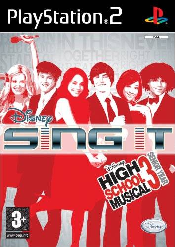 Disney Sing It! High School Musical 3 + Mic PS2 NEW
