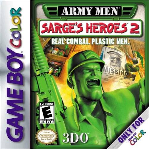 Army Men Sarge's Heroes 2 GameBoy Color (NTSC) NEW