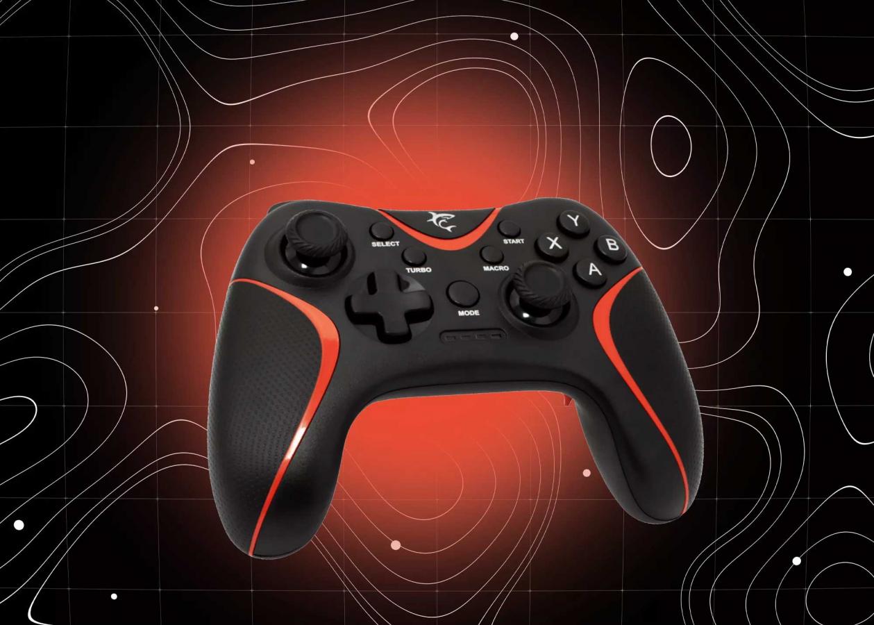 WHITE SHARK 3IN1 GAMEPAD GP-20238 BLACK/RED