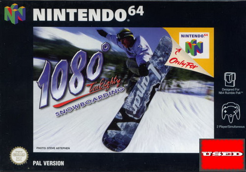1080: TenEighty Snowboarding N64 USED (Damaged Box/No Manual)