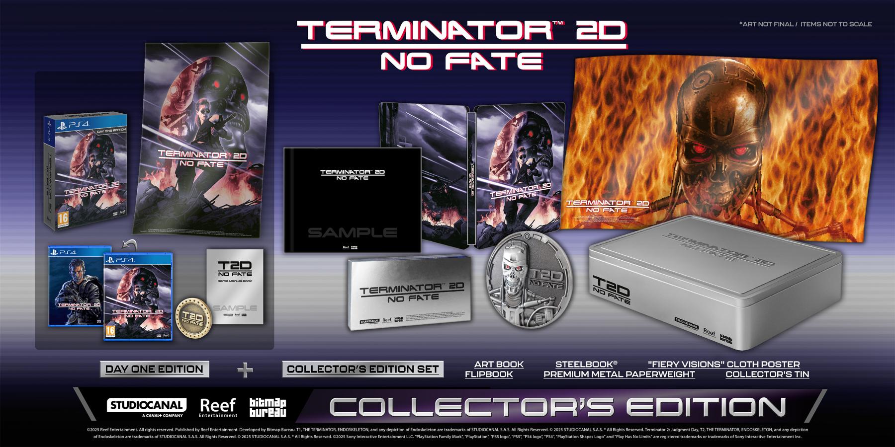 Terminator 2D: No Fate Collector Edition PS4 NEW