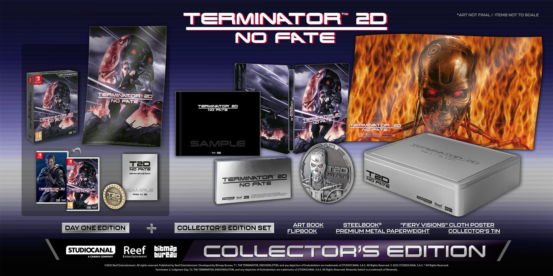 Terminator 2D: No Fate Collector Edition Nintendo Switch NEW  