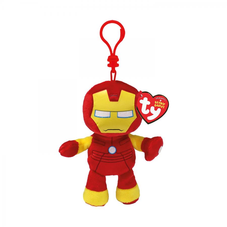 AS Χνουδωτό: Beanie Babies - Κλιπ Iron Man 8,5εκ (1607-34007)