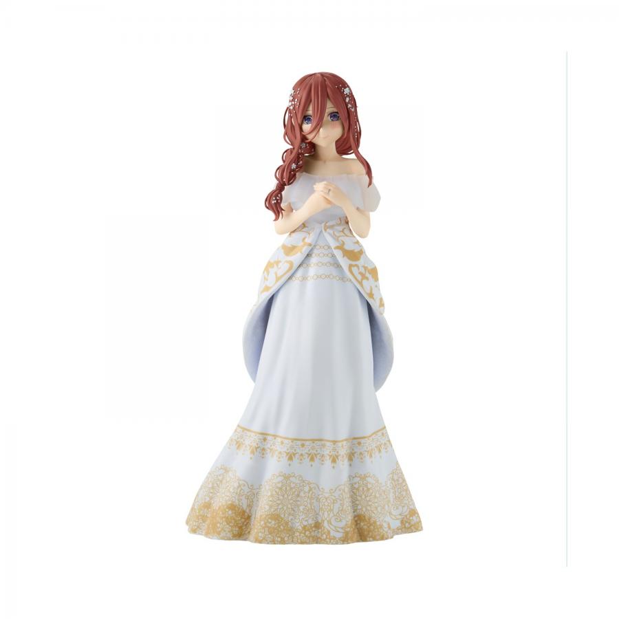 Banpresto : The Quintessential Quintuplets - Miku Nakano Statue (23cm) (29603)