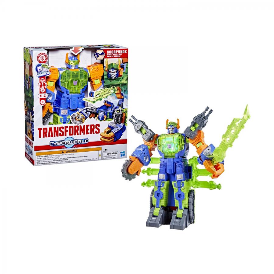 Hasbro Transformers: Cyberworld - Scorponok Strike Battle Set Action Figure (G1659)