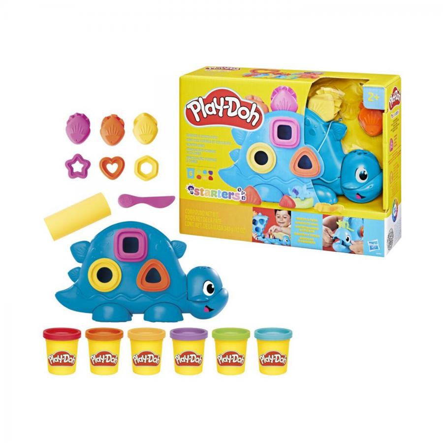 Hasbro Play-Doh: Doh & More - Shapes And Colors Dino (G0491)