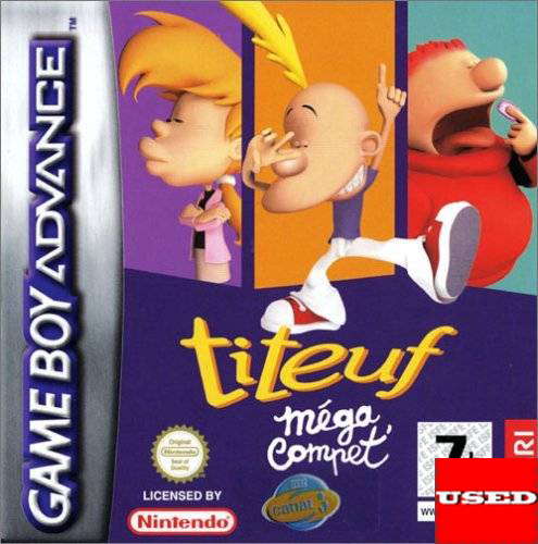 Titeuf Mega Compet GameBoy Advance USED (Francese Only)