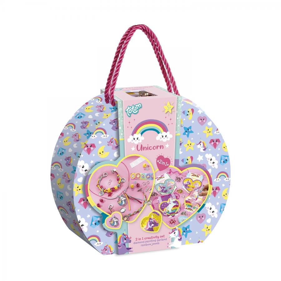 Totum Unicorn 2 In 1 Suitcase (TT071506)