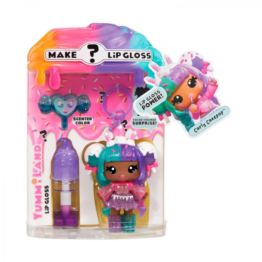 MGA Yummiland: Lip Gloss Doll Series 2- Licorice (Susie Sour Straw) (546108)