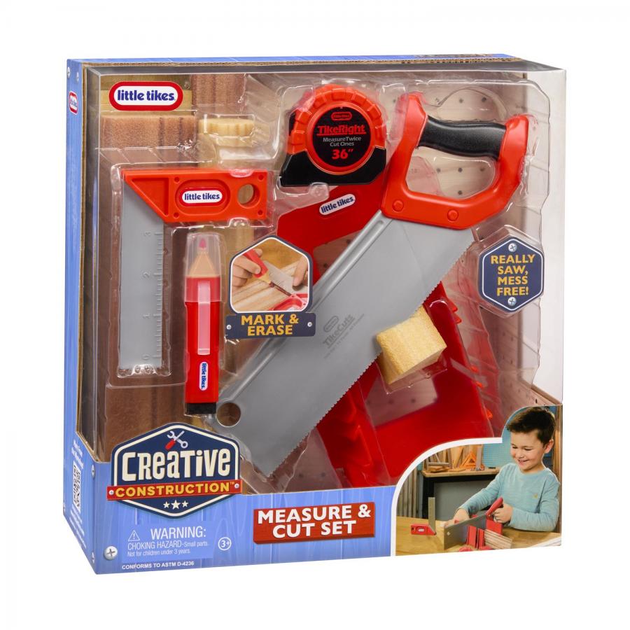 Little Tikes Creative Construction Σετ Μέτρησης & Κοπής (643255)