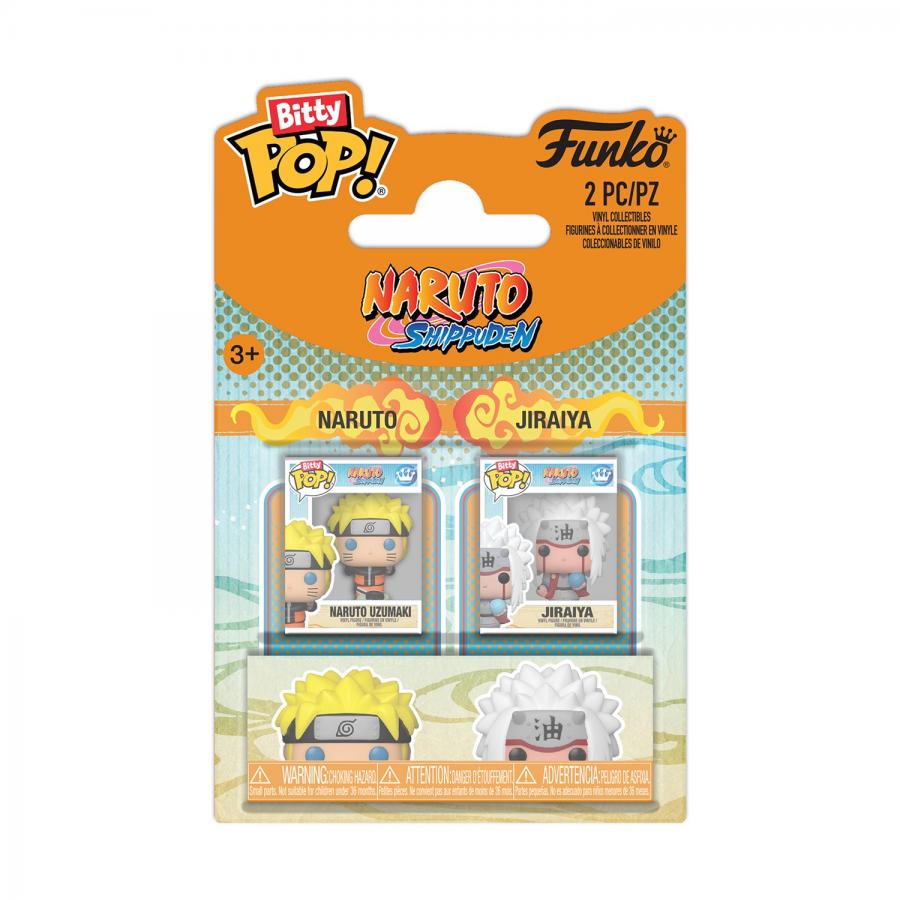 Funko Bitty Pop! 2-Pack: Naruto Shippuden - Naruto & Jiraiya #Vinyl Figures
