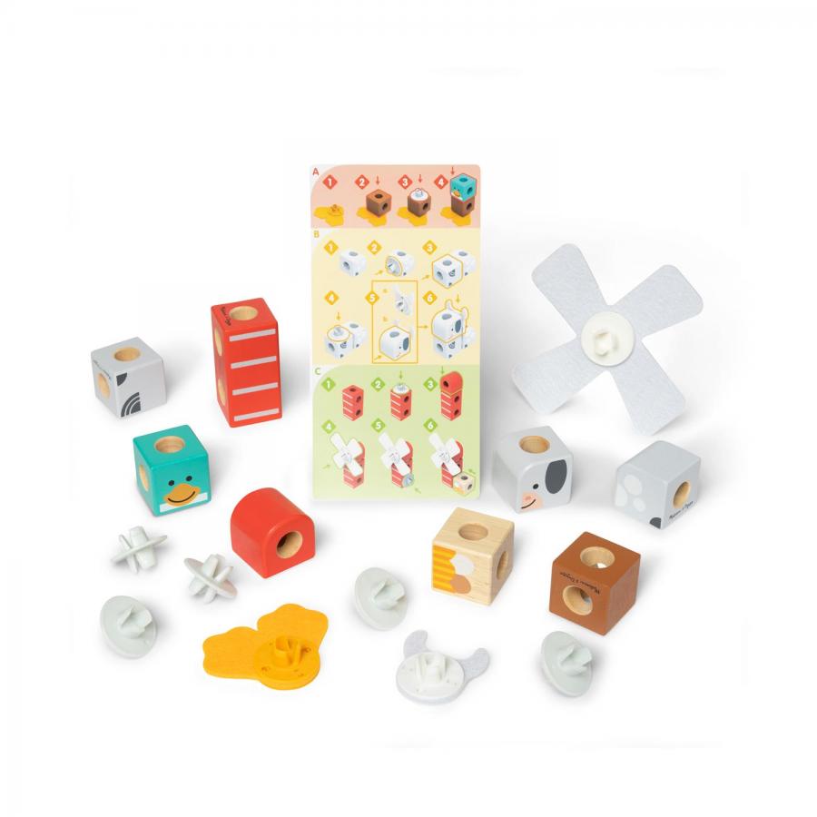 Melissa & Doug Bloackables: Farm Friends (6074896)