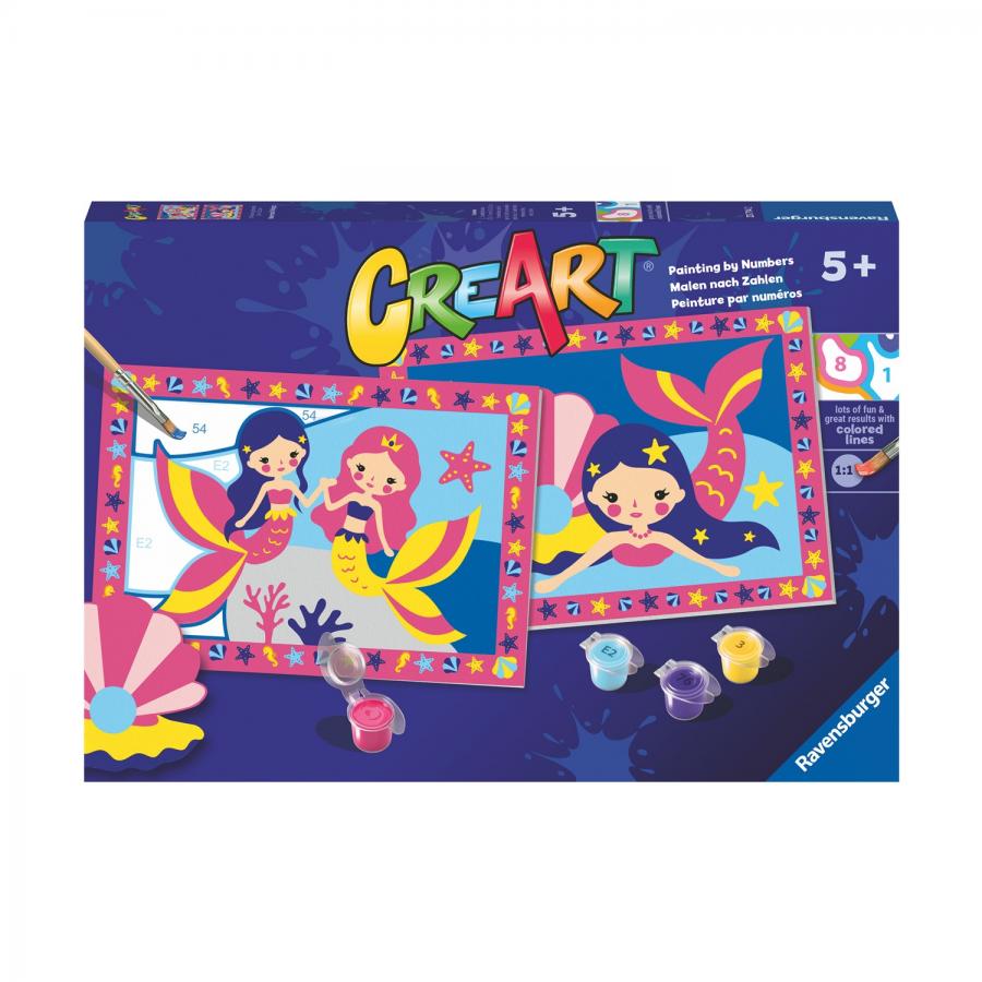 Ravensburger: Creart Jr - Mermaids (23714)