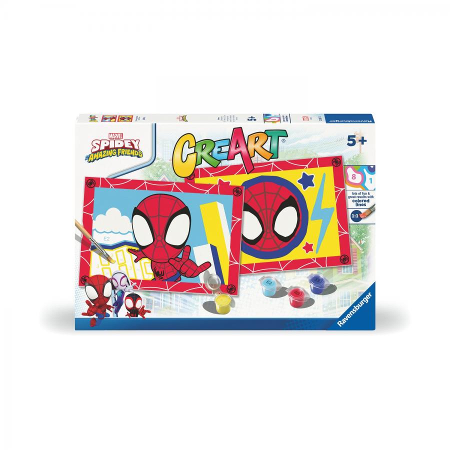 Ravensburger: Creart Jr - Spidey (23887)