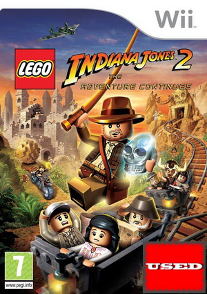Lego Indiana Jones 2 Wii USED (Disc Only)