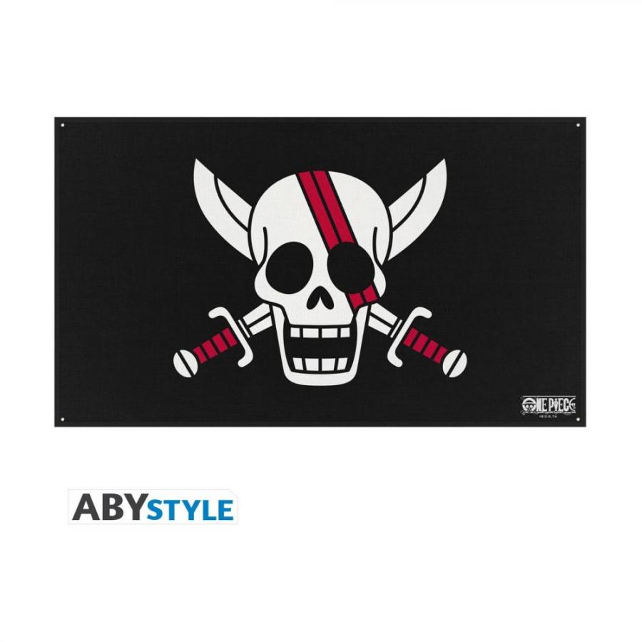 Abysse: One Piece - Red Hair Pirates Flag (70cmX120cm) (ABYDCT031)
