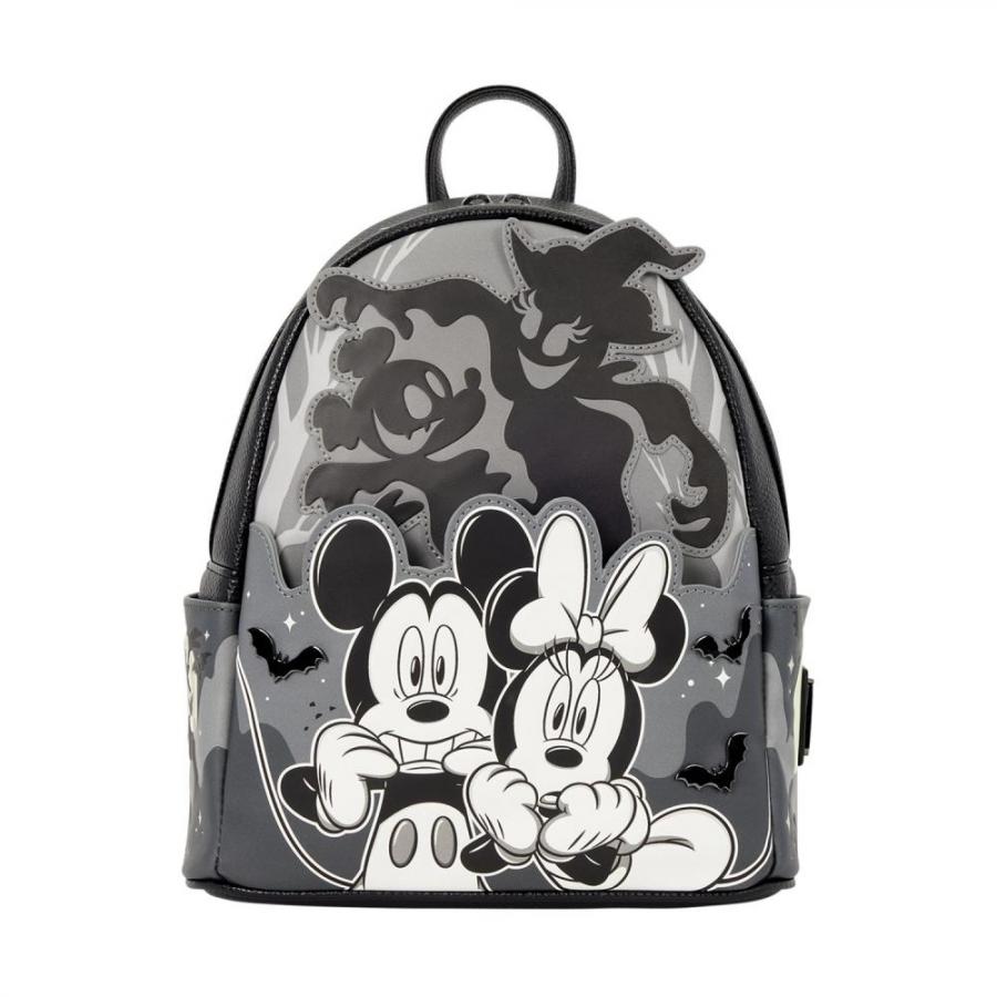 Loungefly Disney: Mickey & Minnie Ghost Light Up Glow Mini Backpack (WDBK4679)