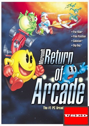 Microsoft Return of Arcade (Big Box) PC USED
