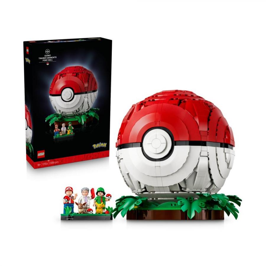 LEGO Pokémon: Iconic Trainer Moments Poké Ball (72154)