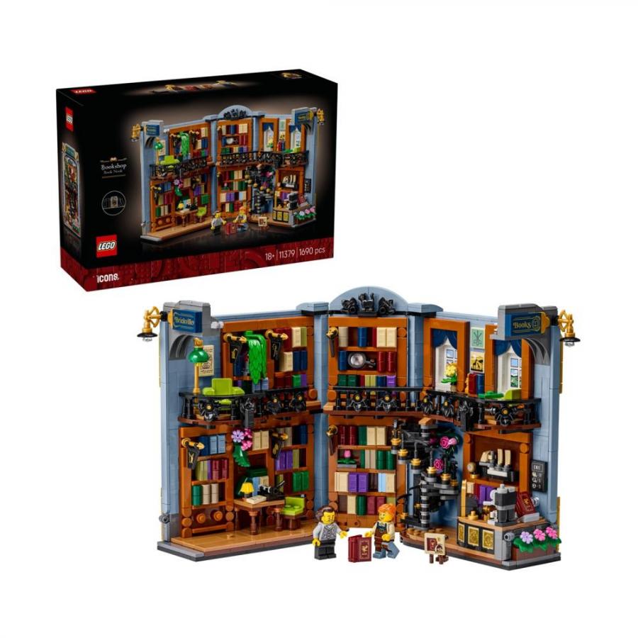 LEGO® Icons Βιβλιοπωλείο: Βιβλιοστάτης  (11379)