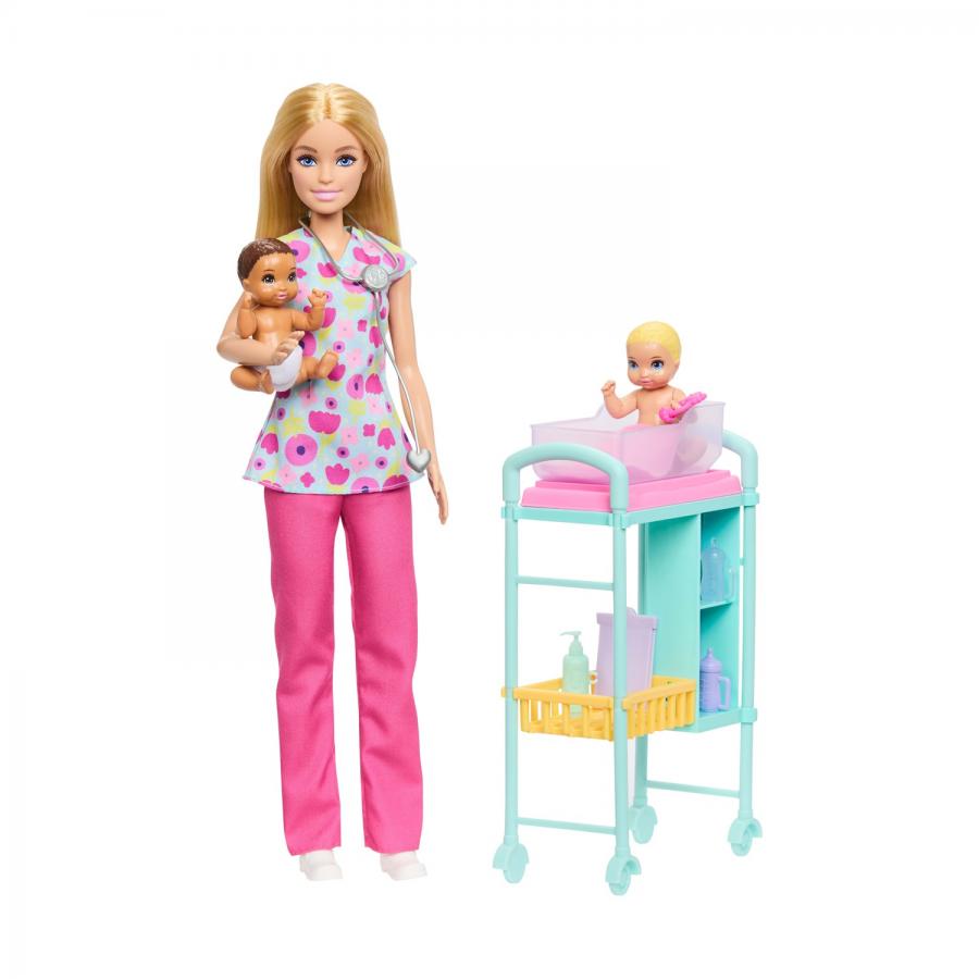 Mattel Barbie: Barbie Careers - Barbie Pediatrician (JMK12)