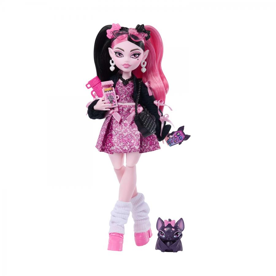 Mattel Monster High: Basic Series - Monster High Draculaura (New Design) (JHK29)