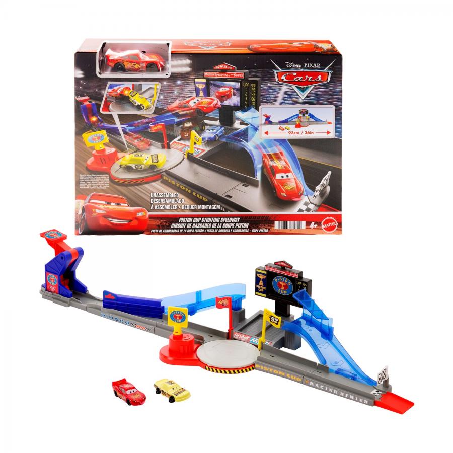 Mattel Cars: Trucks & Playsets - Large Racing Track Piston Cup Stunt (JHL42)