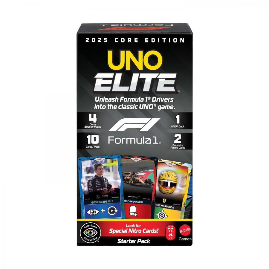 Mattel Uno: Uno Elite F1 (JLV42)
