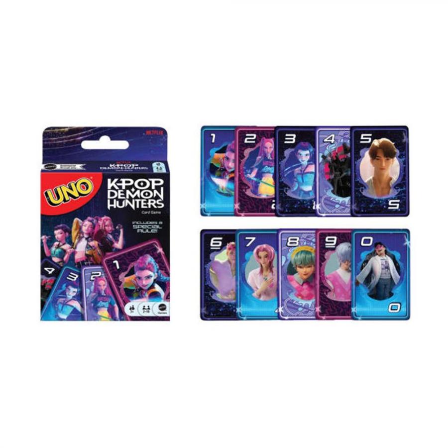 Mattel Uno Netflix: Uno K-POP Demon Hunters (JRV01)
